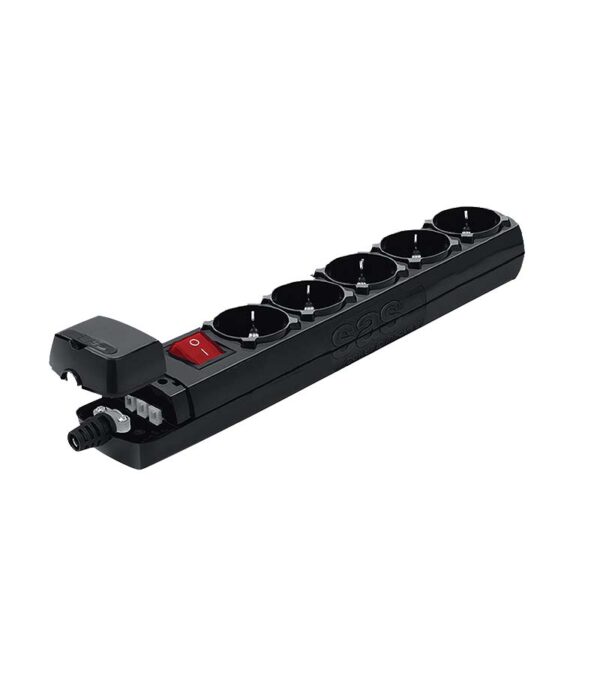 5way power strip without cable with on/off switch sas