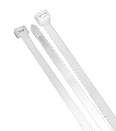 WHITE CABLE TIESRE