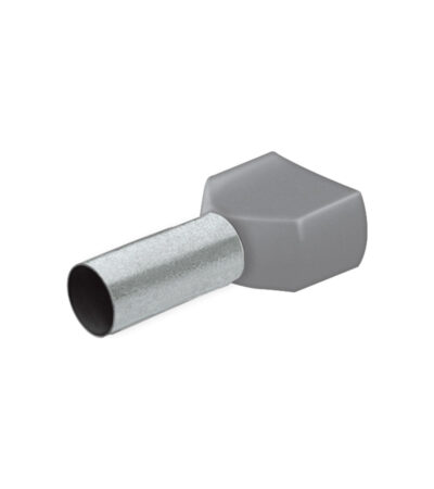 end sleeve double grey