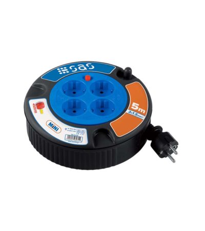 5 METERS CABLE REEL MINI WITH 3X1,5 CABLE