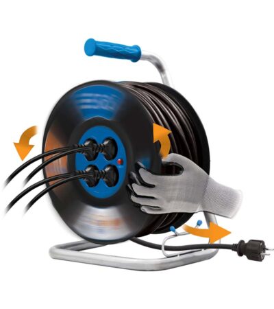 DEMONSTRATION OF CABLE REEL CLASSIC WITH 3X1,5 CABLE