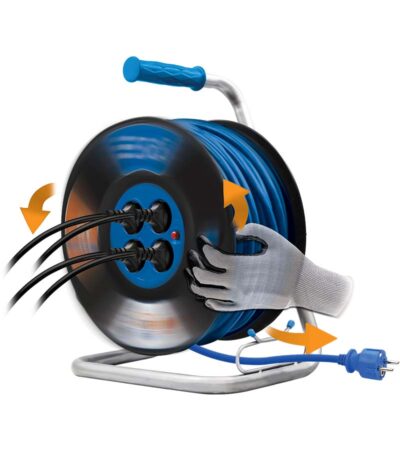 DEMONSTRATION OF CABLE REEL CLASSIC WITH 3X2,5 CABLE