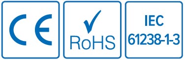 CERTIFICATES CE ROHS IEC61238 1 3