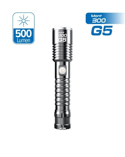 επαναφορτιζόμενος φακός χειρός mont 300 G5 Rechargeable flashlight