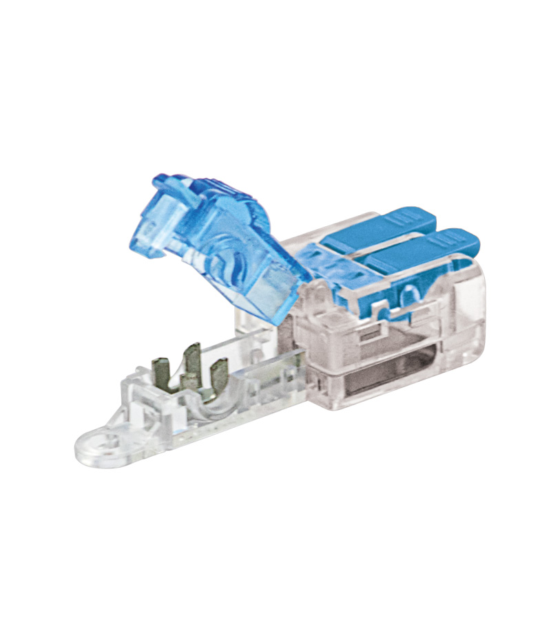 quick splice lever fast connector κλέφτης - κλέμα ταχείας σύνδεσης 1 in 2 out - 100 30 048