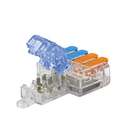 100-30-050 κλέφτης κλέμα ταχείας σύνδεσης 2 in - 4 out quick splice lever fast connector