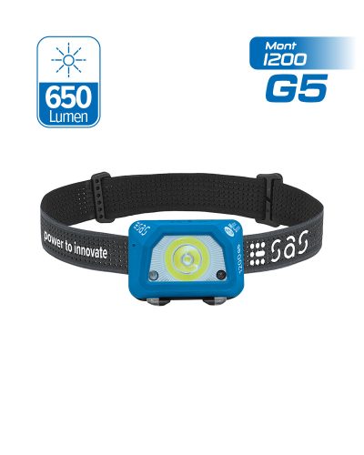 100-85-026-G5 Επαναφορτιζόμενος Φακός κεφαλής Mont 1200 G5
